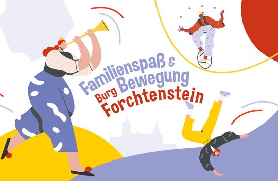Sujet der Veranstaltung "Familienspaß & Bewegung"