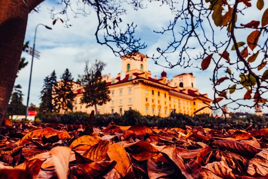 Schloss Esterházy im Herbst