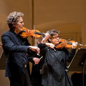 Konzert zum Jahresbeginn Geiger Nahaufnahme