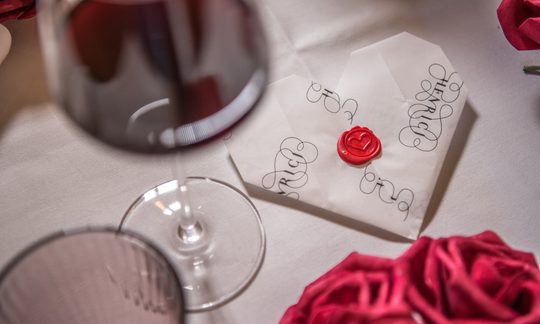 Valentinstag im Restaurant Henrici
