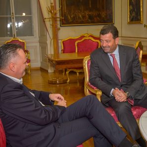 Doskozil und Ottrubay im Gespräch