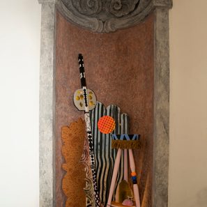 Kunstinstallation Feststiege