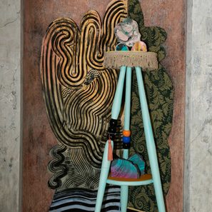Kunstinstallation Feststiege