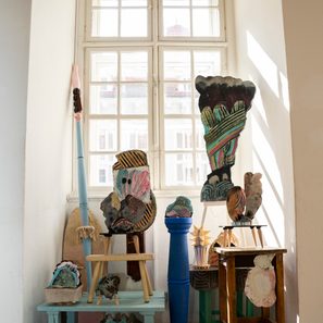 Kunstinstallationen Feststiege