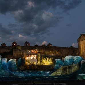 "Der fliegende Holländer" Bühne