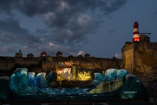 "Der fliegende Holländer" Bühne
