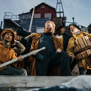 "Der fliegende Holländer" Aufführung - singende Männer