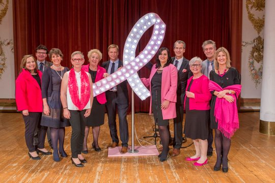 Gruppenfoto Pink Ribbon