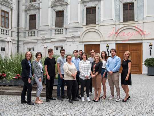 Gruppenfoto Praktikanten 2019