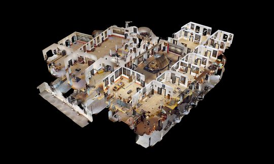 3D Modell der Burg Forchtenstein