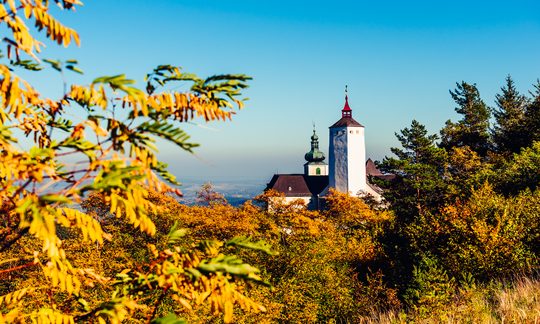 Burg Forchtenstein im Herbst