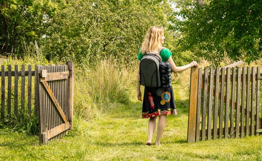 Picknick im Park im Schloss Lackenbach