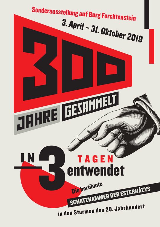 300 Jahre Gesammelt Plakat