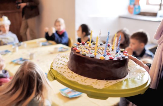 Torte für Kindergeburtstagsfeier