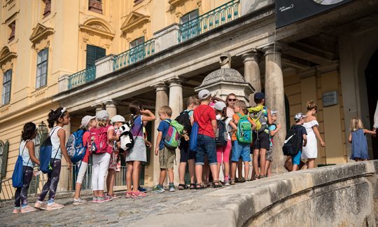 Schulausflug ins Schloss Esterházy