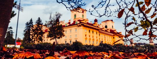 Schloss Esterházy im Herbst