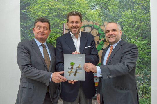 Stefan Ottrubay, Harald Mahrer und Matthias Grün