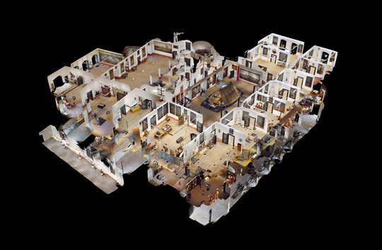 3D Modell der Burg Forchtenstein