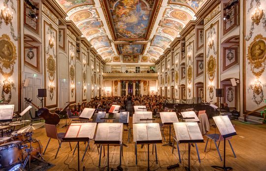 Notenständer im Haydnsaal