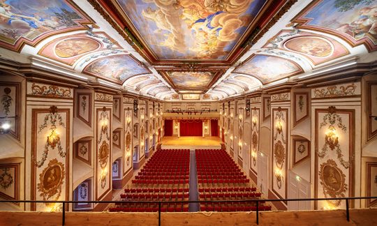 Haydnsaal Ansicht von Balkon