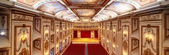 Haydnsaal Ansicht von Balkon