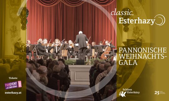 Orchester auf der Bühne im Haydnsaal